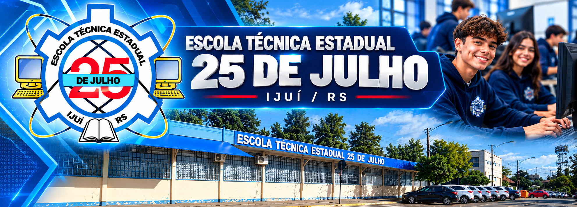Processo Seletivo 2027/1 da Escola Técnica Estadual 25 de Julho - inscrições de 02 de outubro a 06 de novembro de 2026